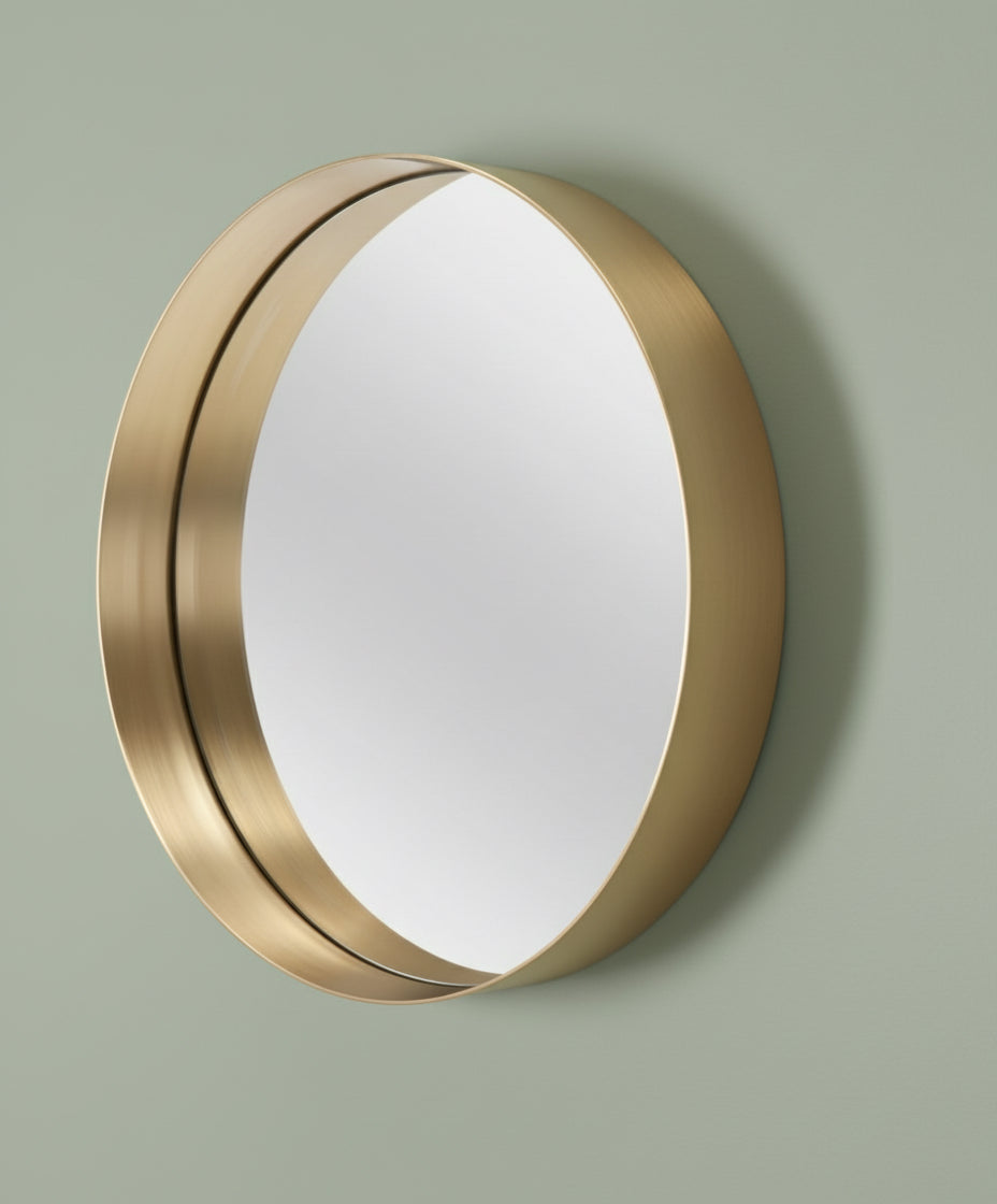 Gold mirror