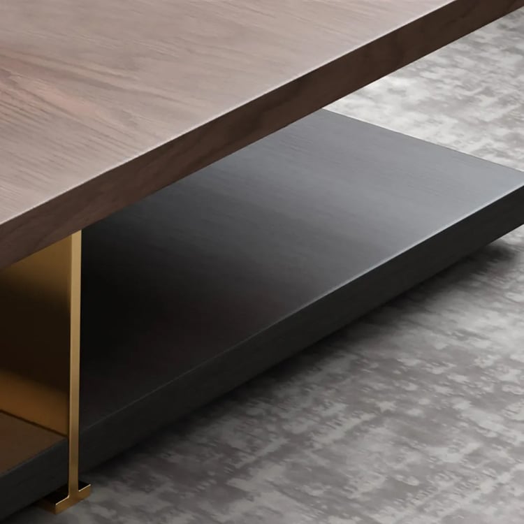Walnut coffee table