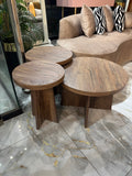 Trio coffee tables