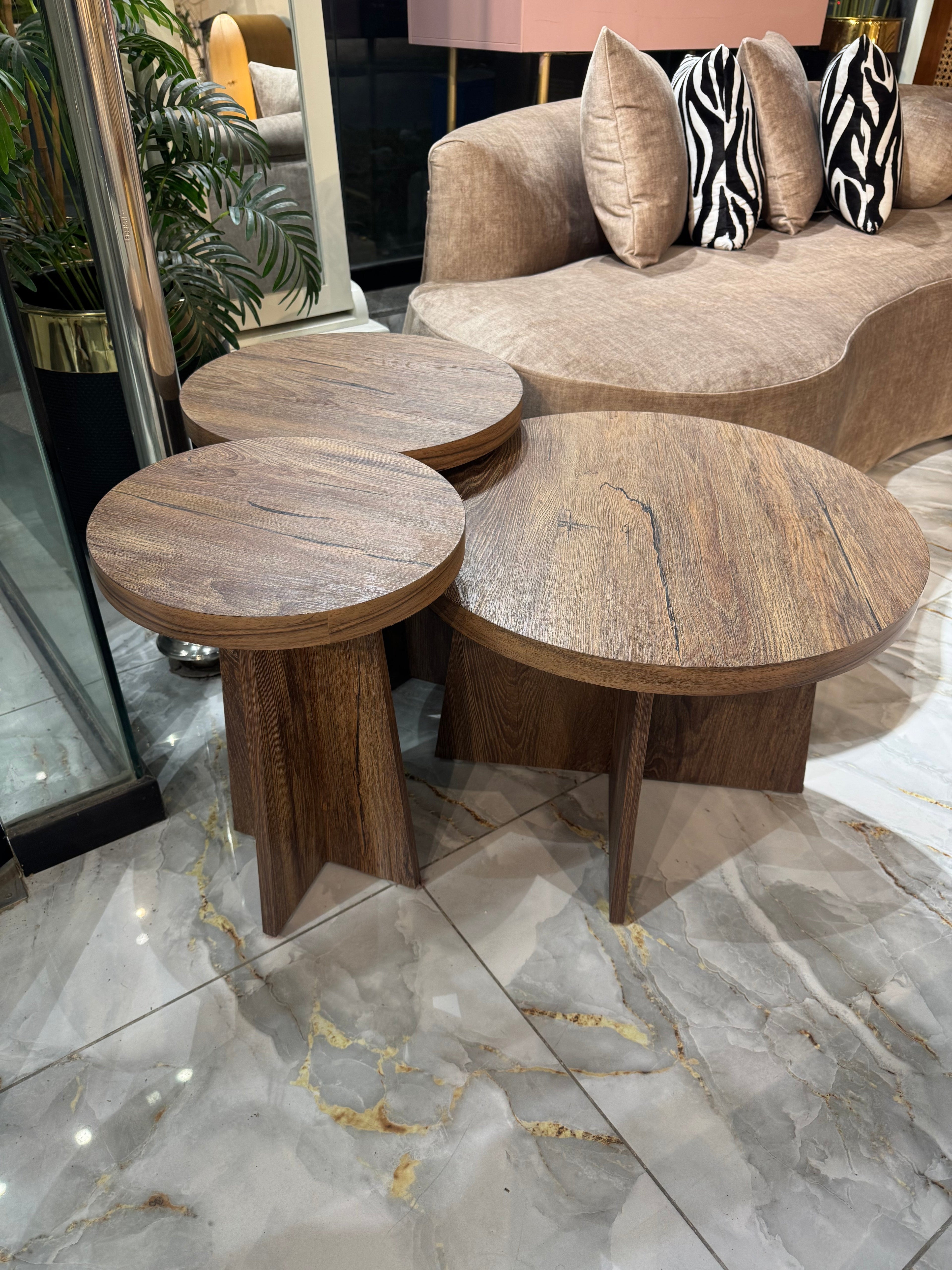Trio coffee tables