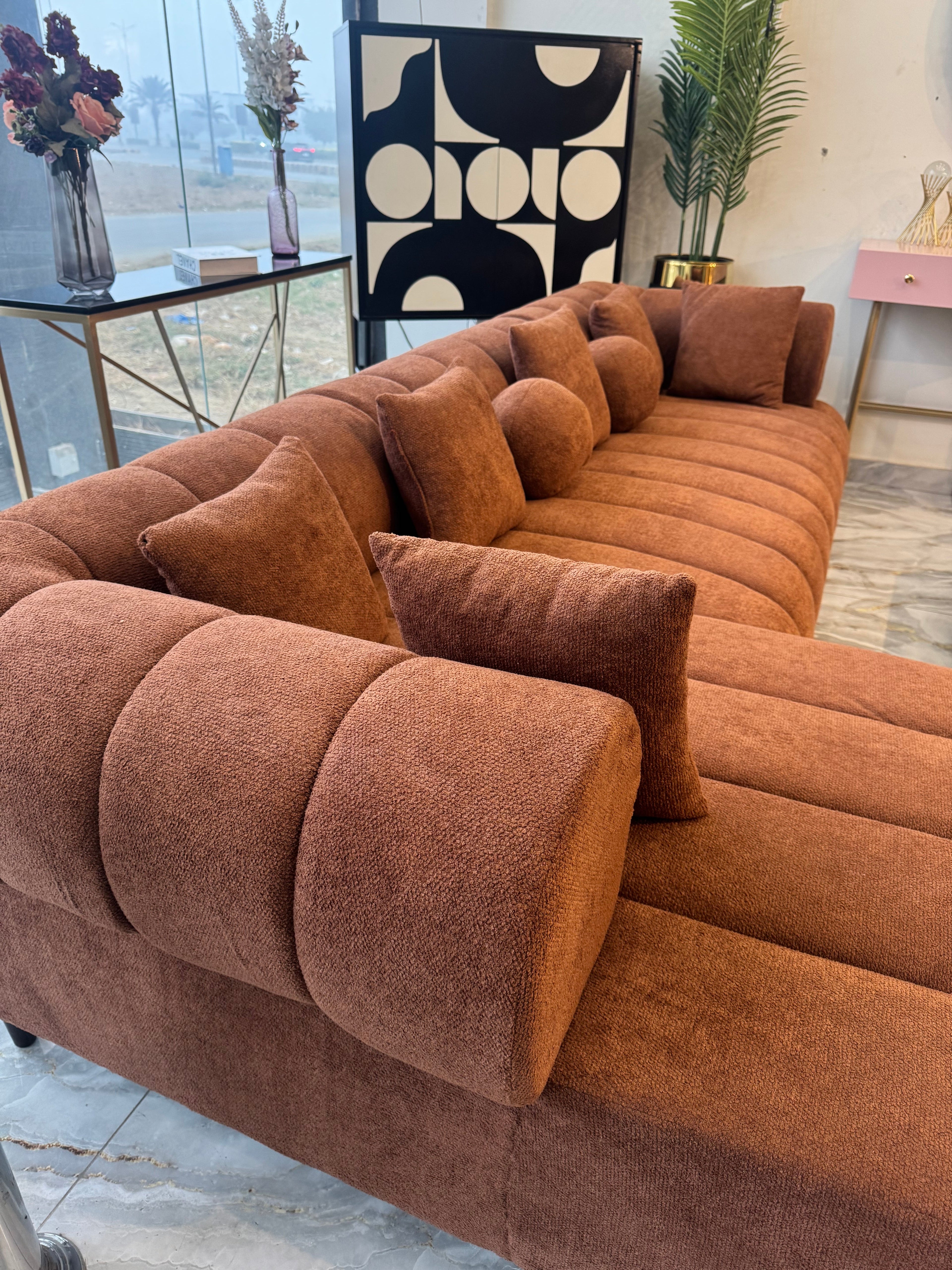 Alake l shape sofa