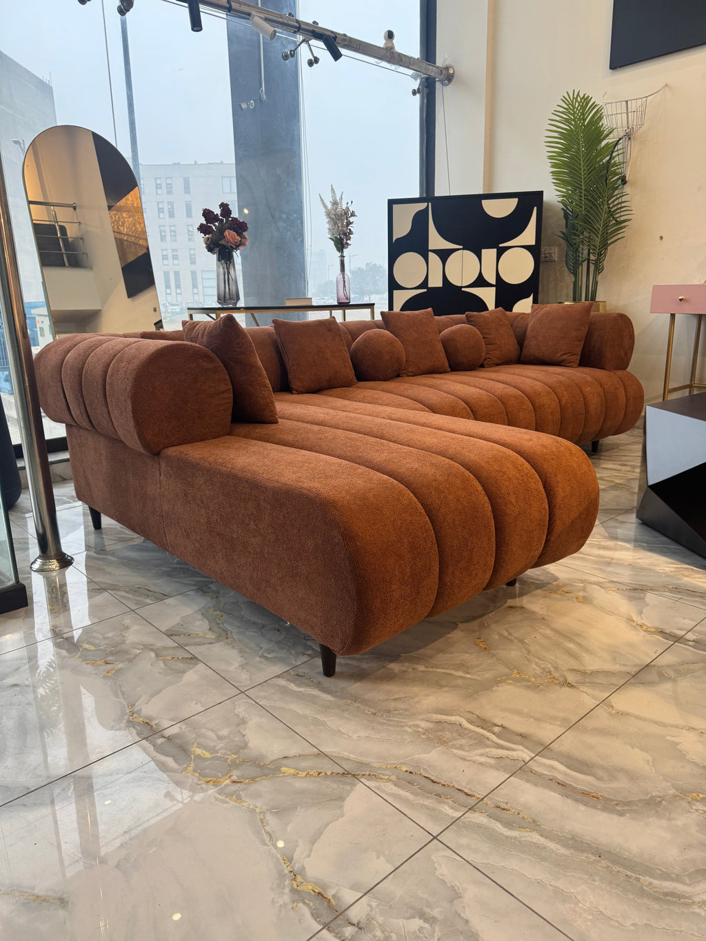 Alake l shape sofa