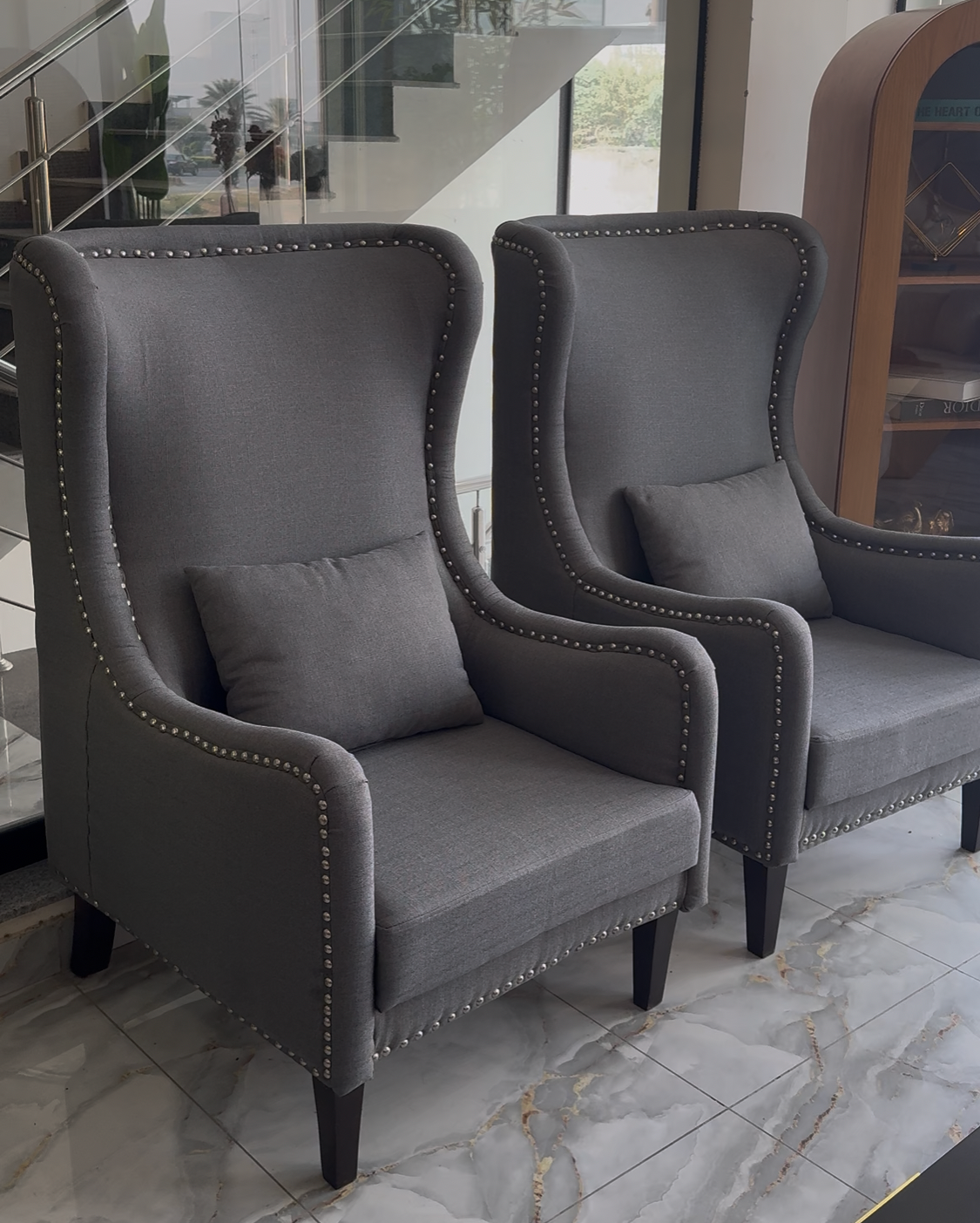 Hella wing chairs