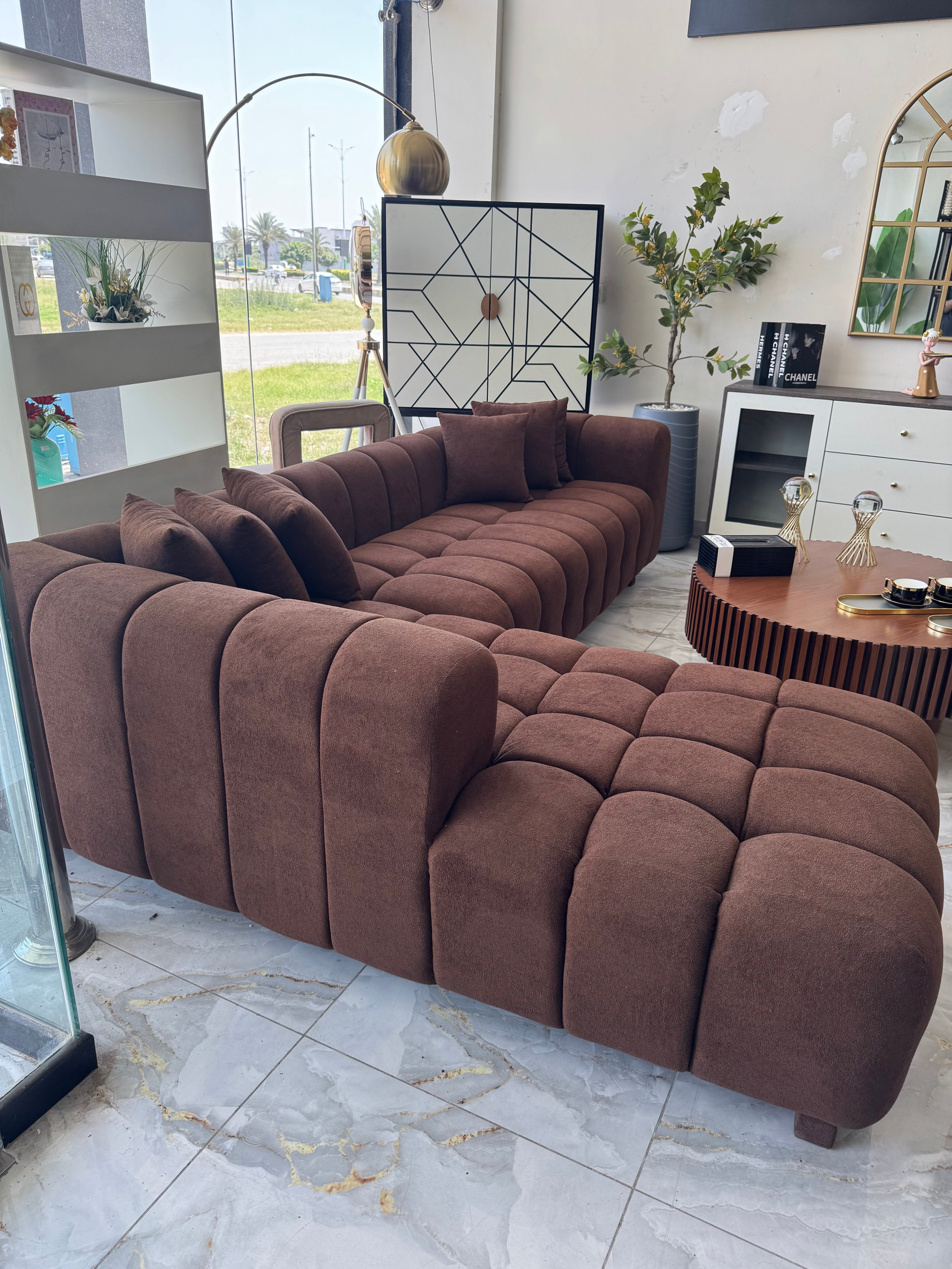 Bear l shape sofa