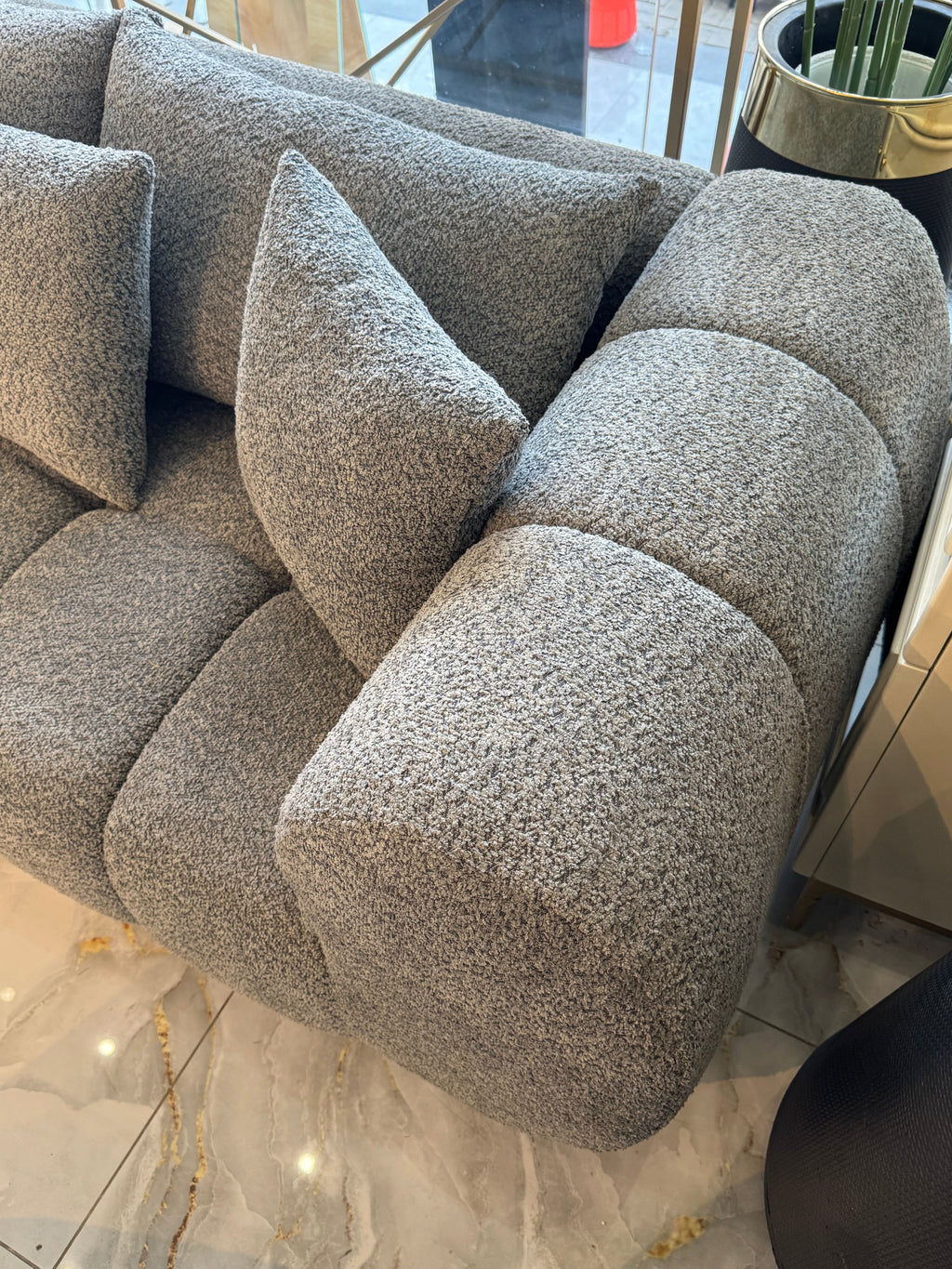 Marsha l shape sofa