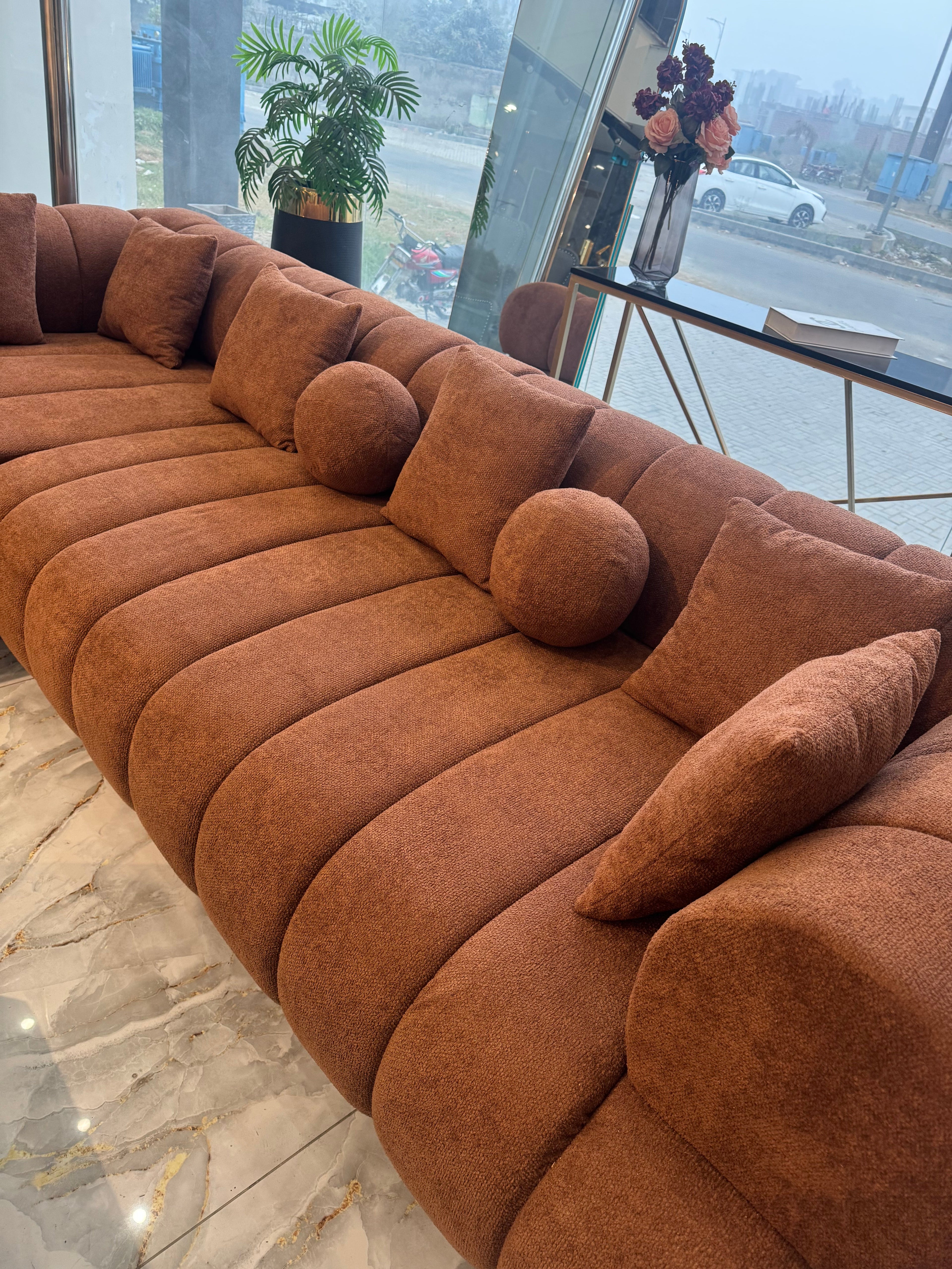 Alake l shape sofa