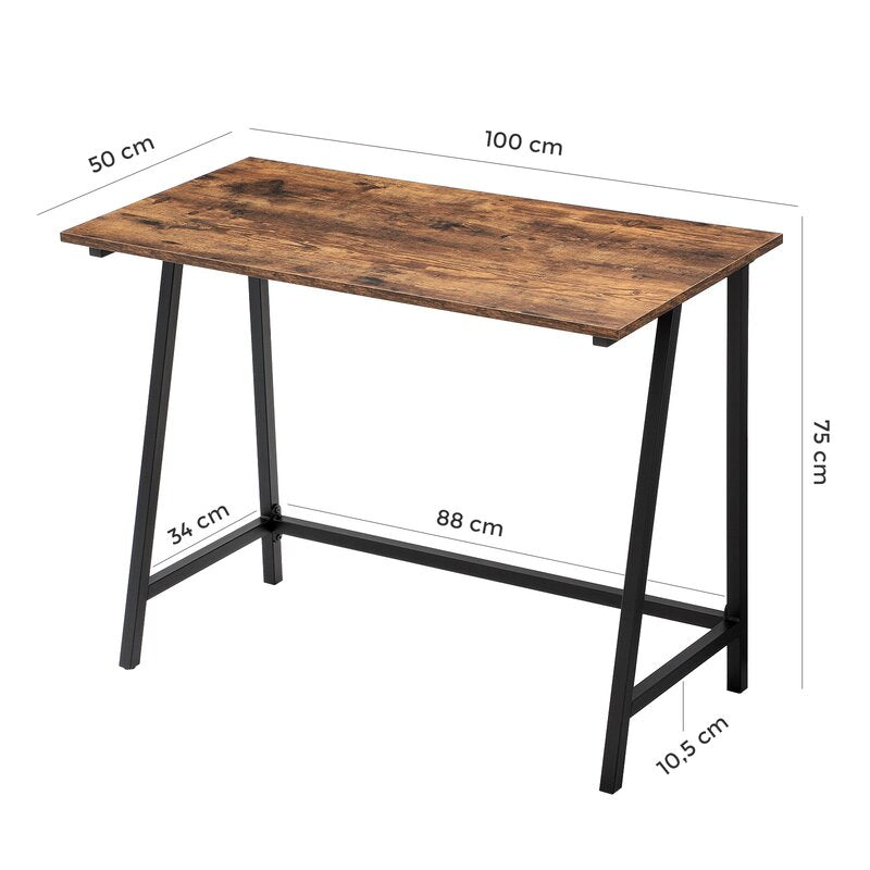 Windsor metal writing desk
