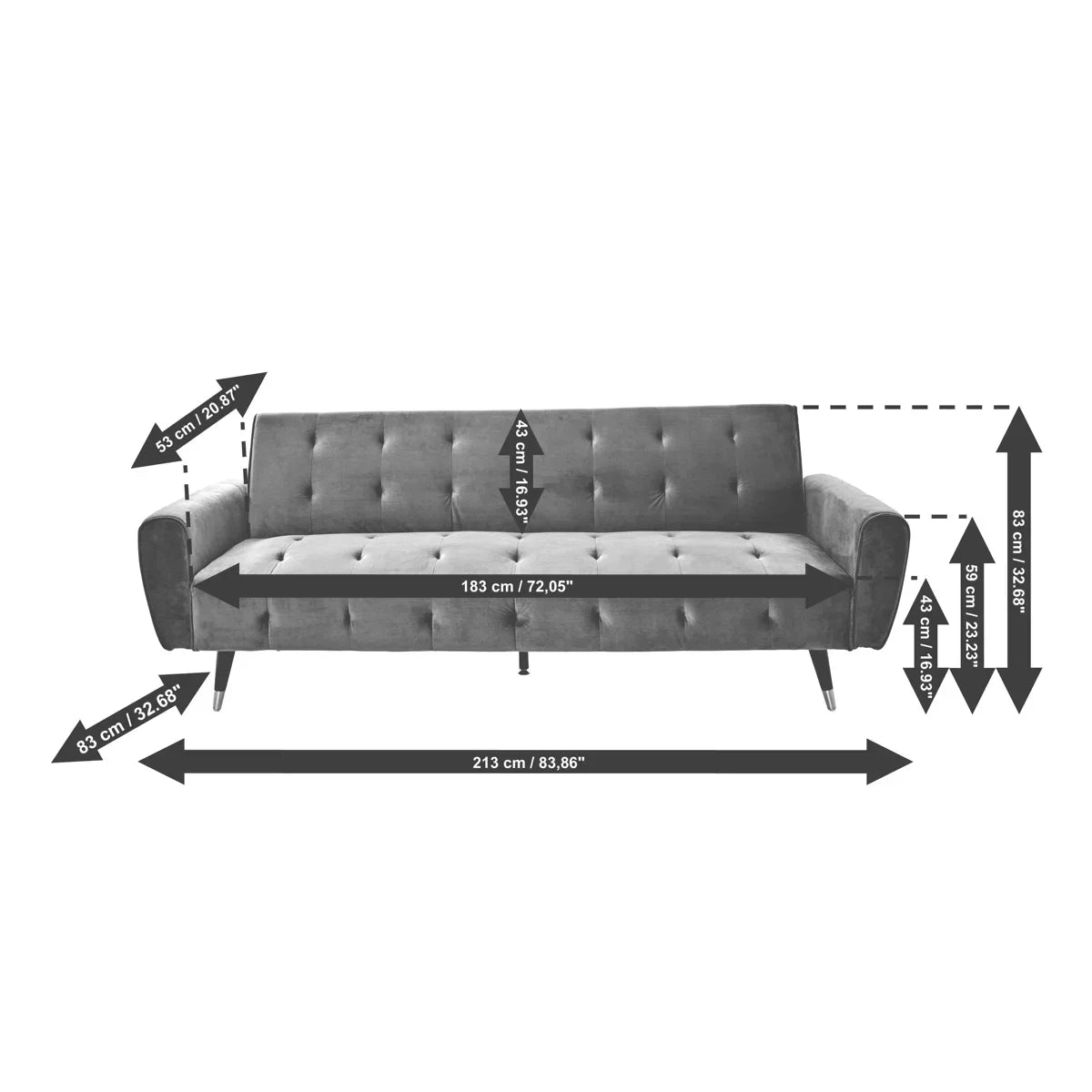 chilux dream sofa cumbed