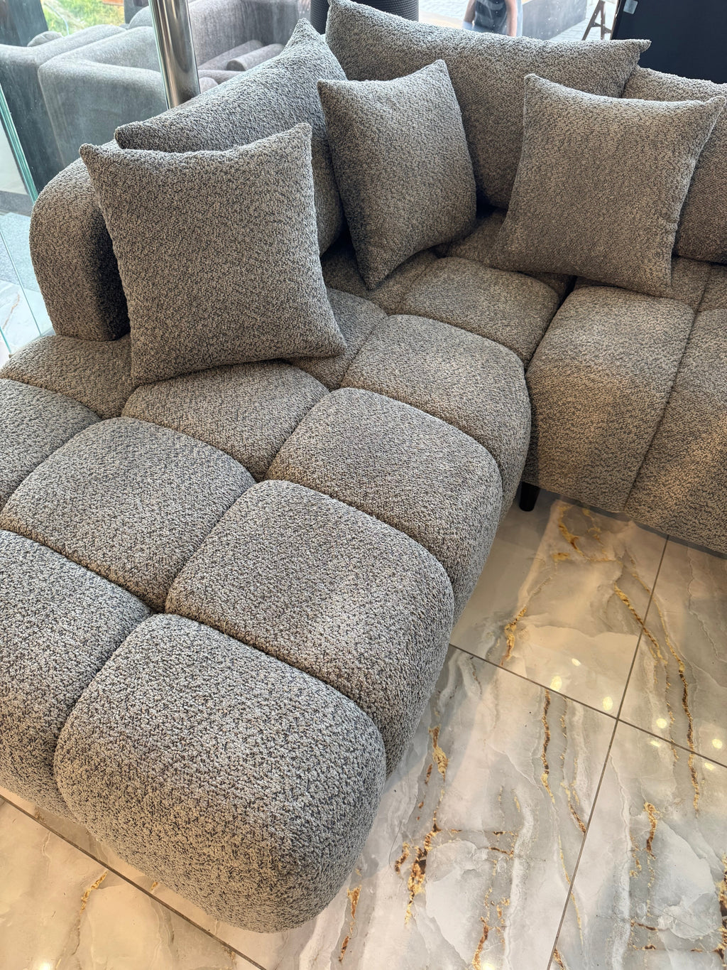 Marsha l shape sofa