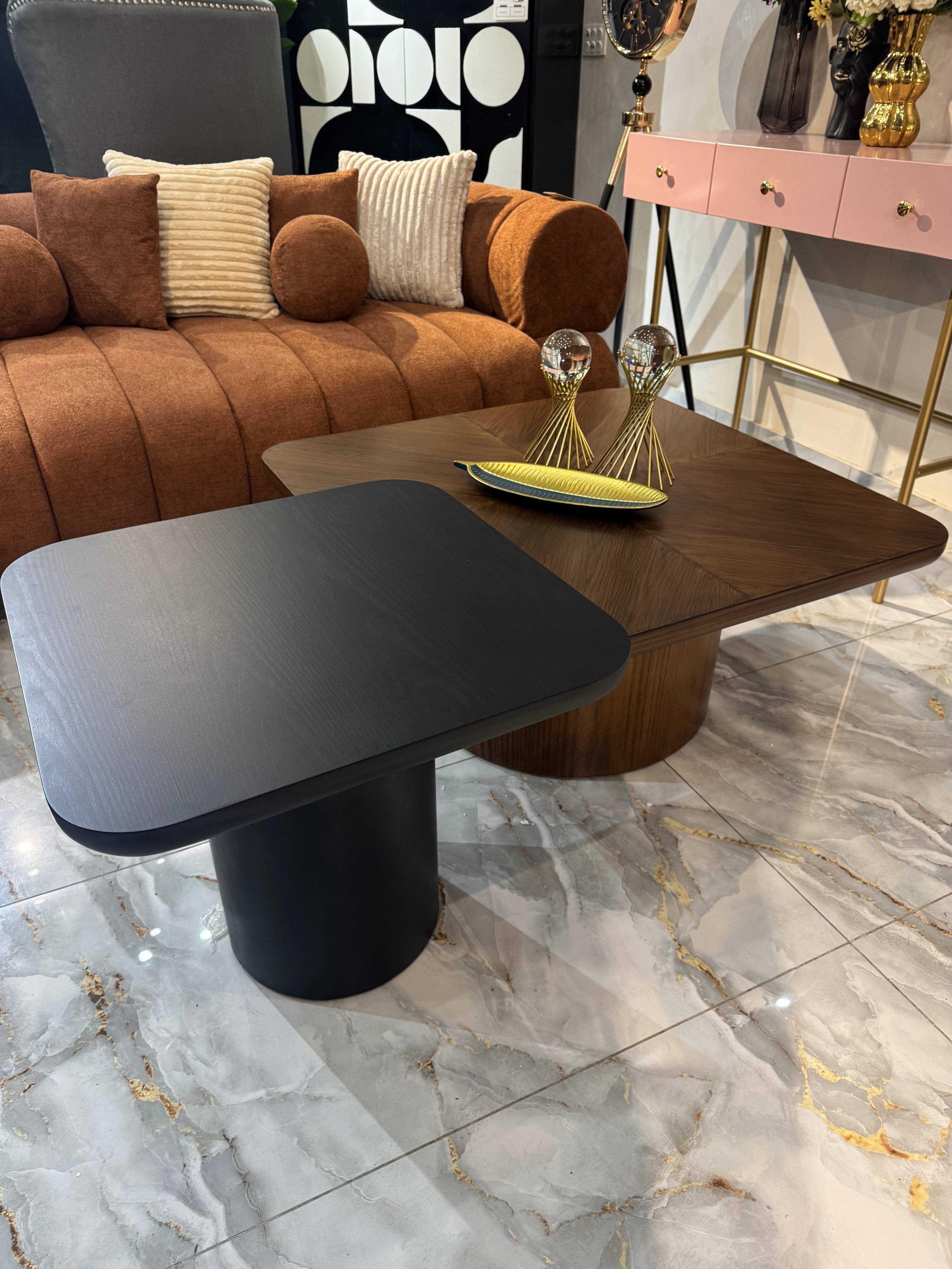 Retro square coffee tables