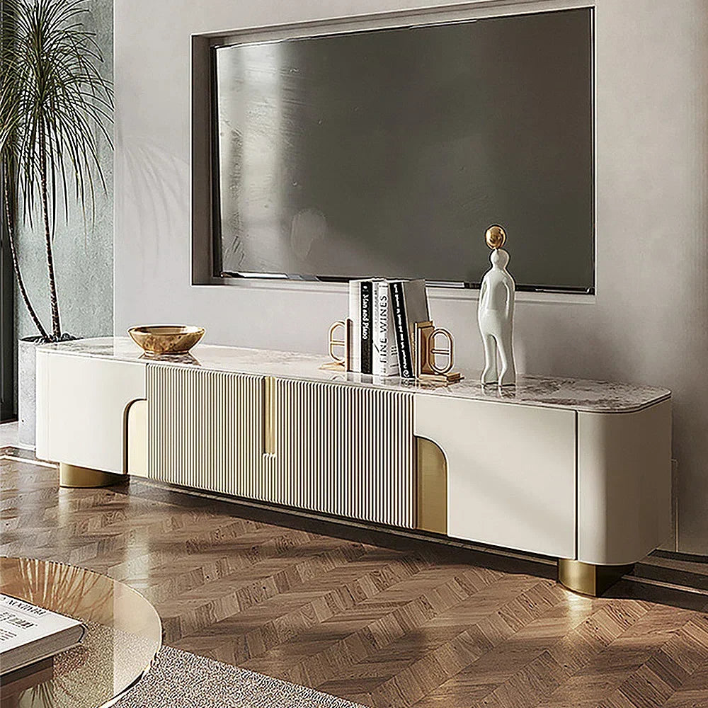 rock modern media console