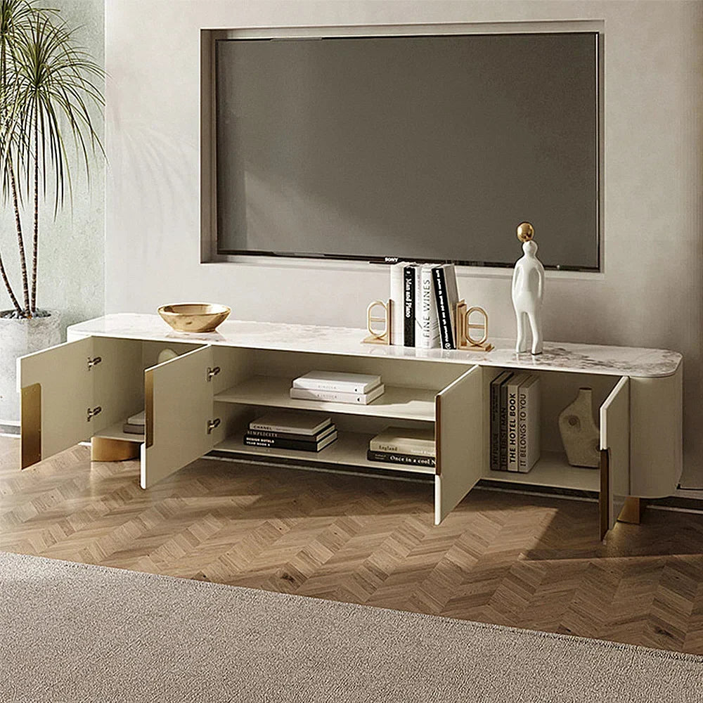 rock modern media console
