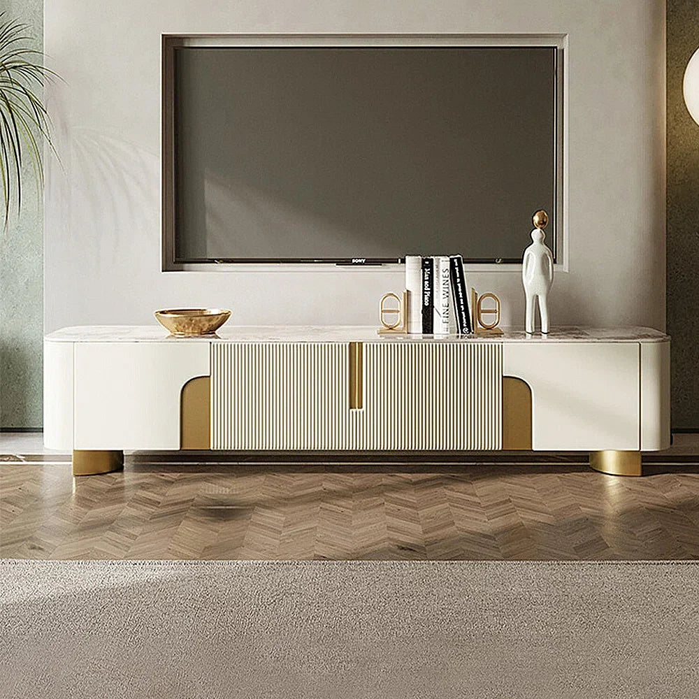 rock modern media console