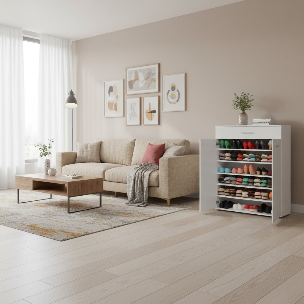 Zag shoe rack