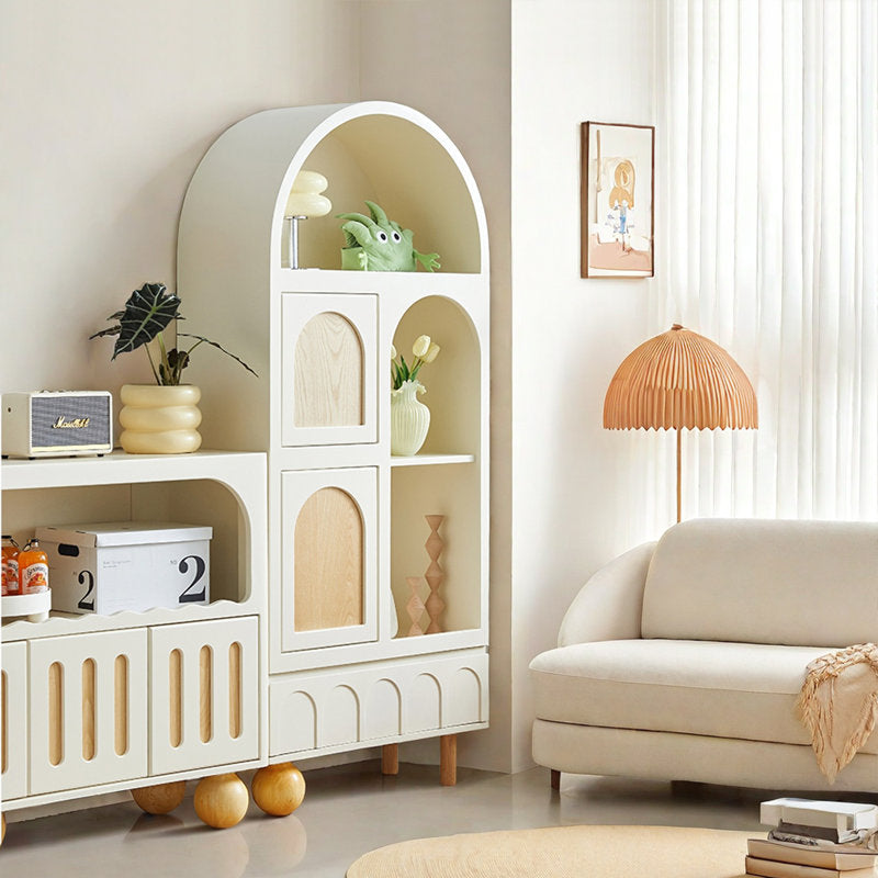 Ibex curved book case