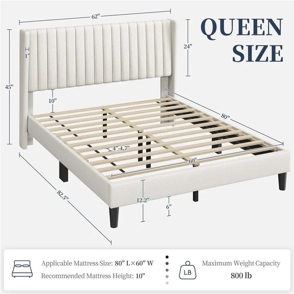 beige poshish bed