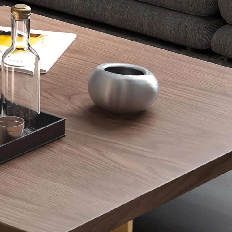 Walnut coffee table