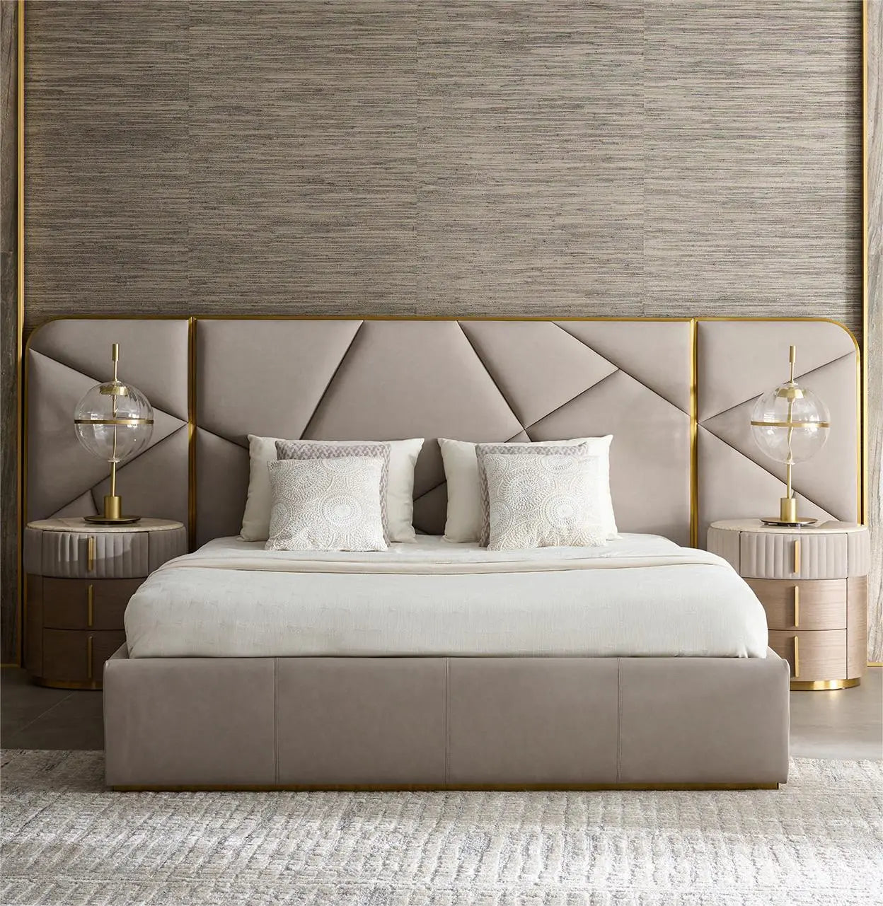 Allen bed with sidetable