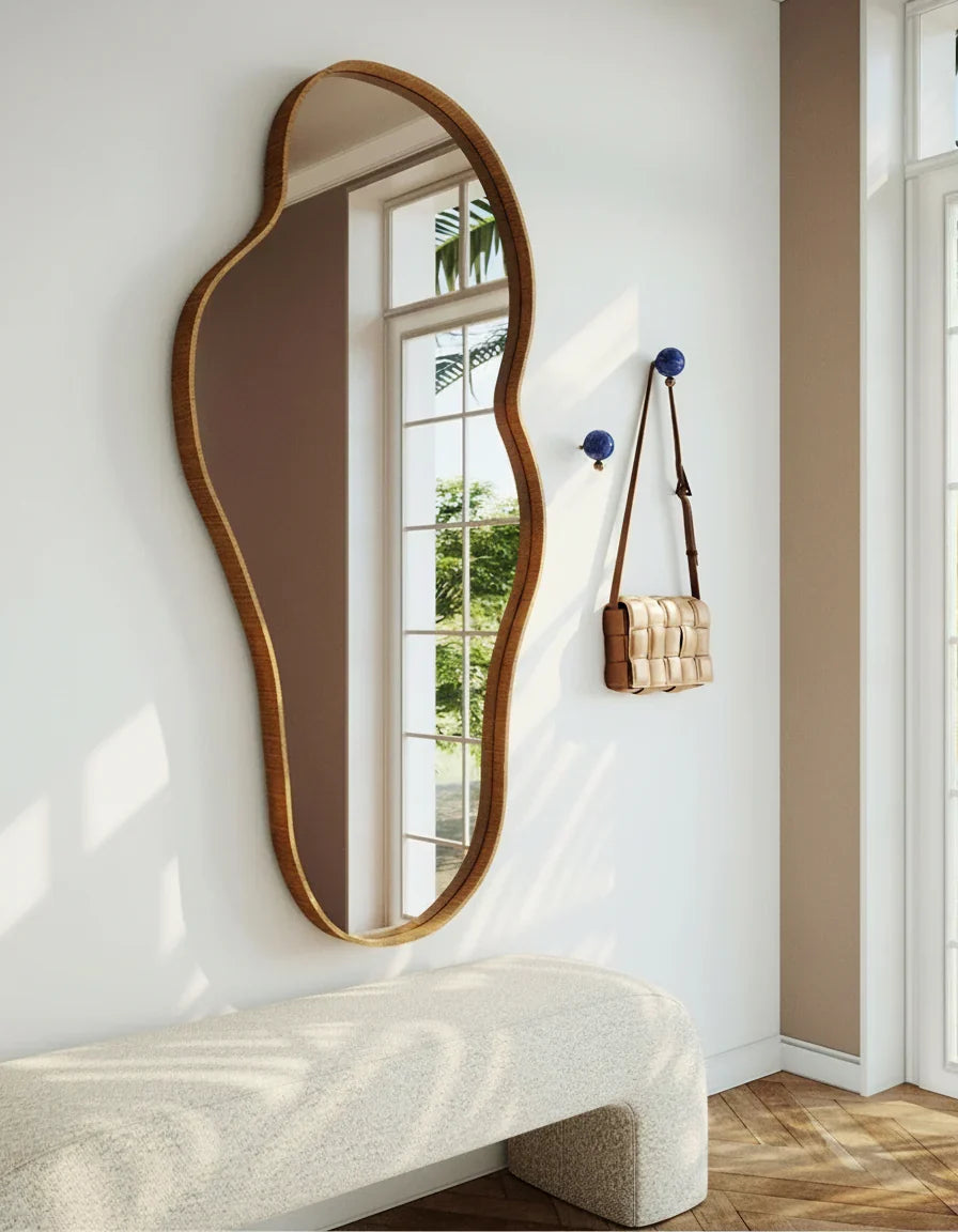 Woodi hanging mirror