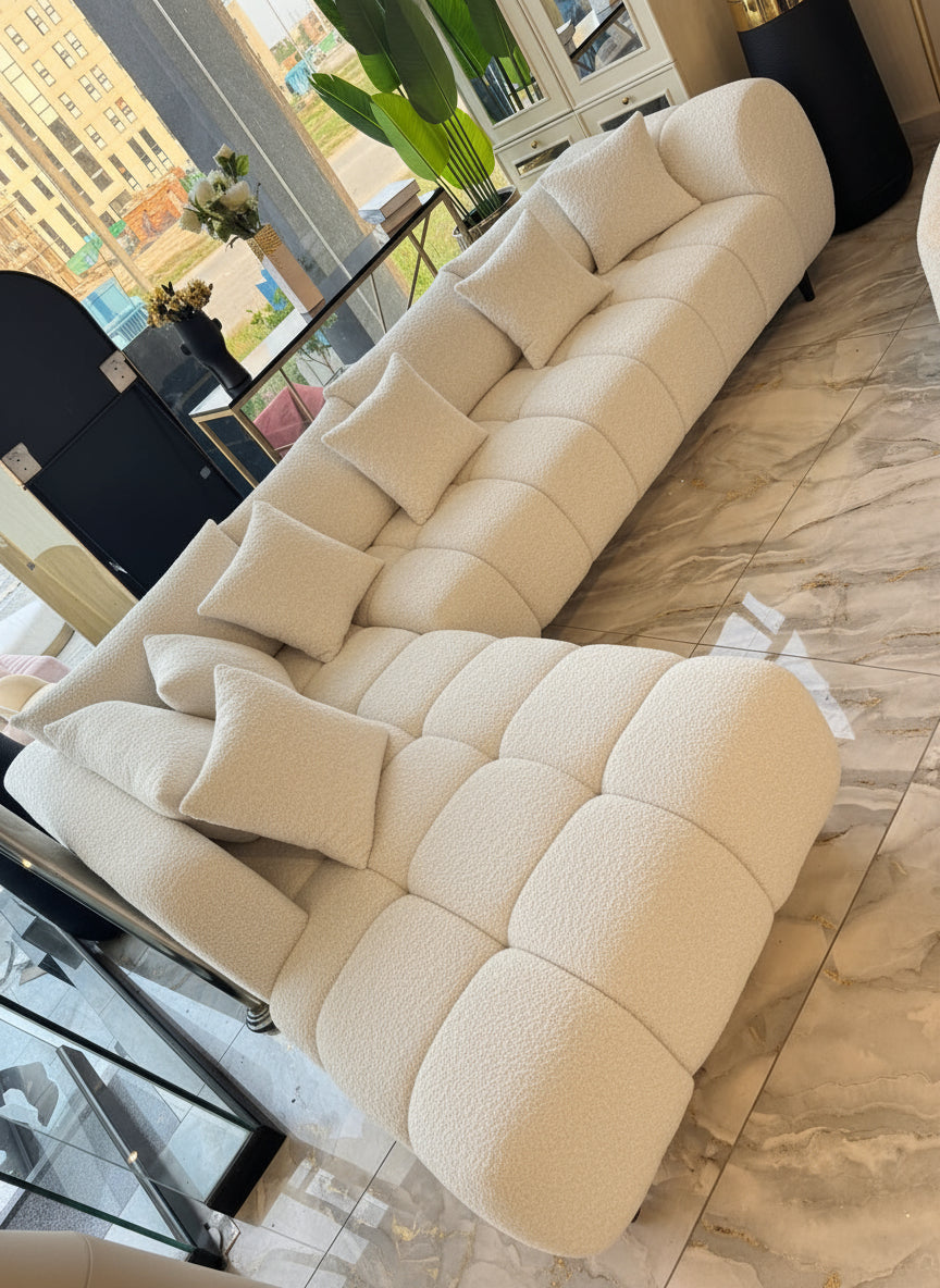 Marsha l shape sofa