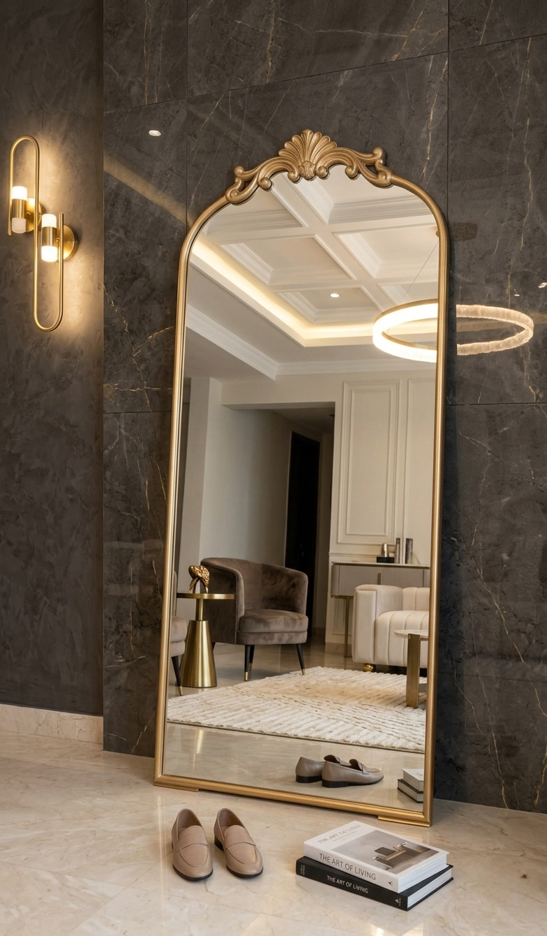Crown mirror