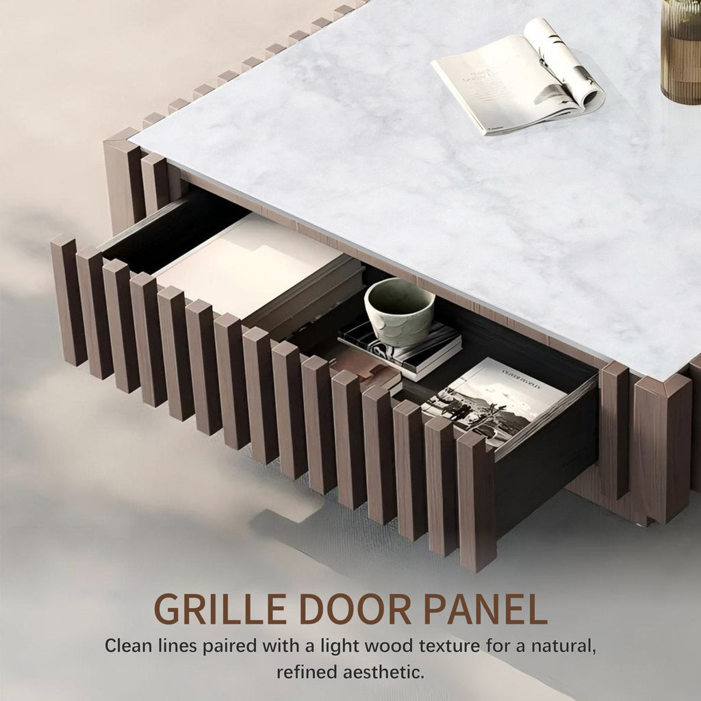 Grille coffee table