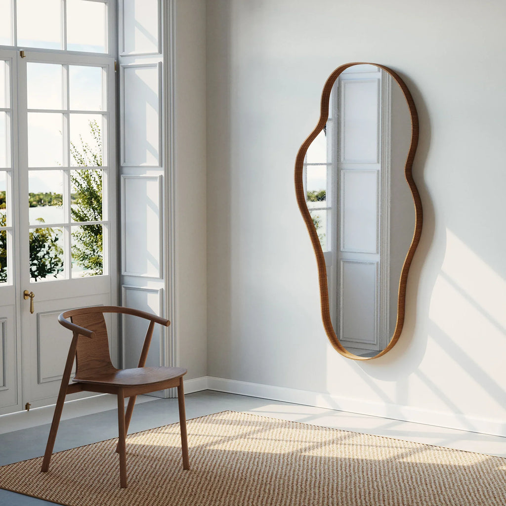 Woodi hanging mirror