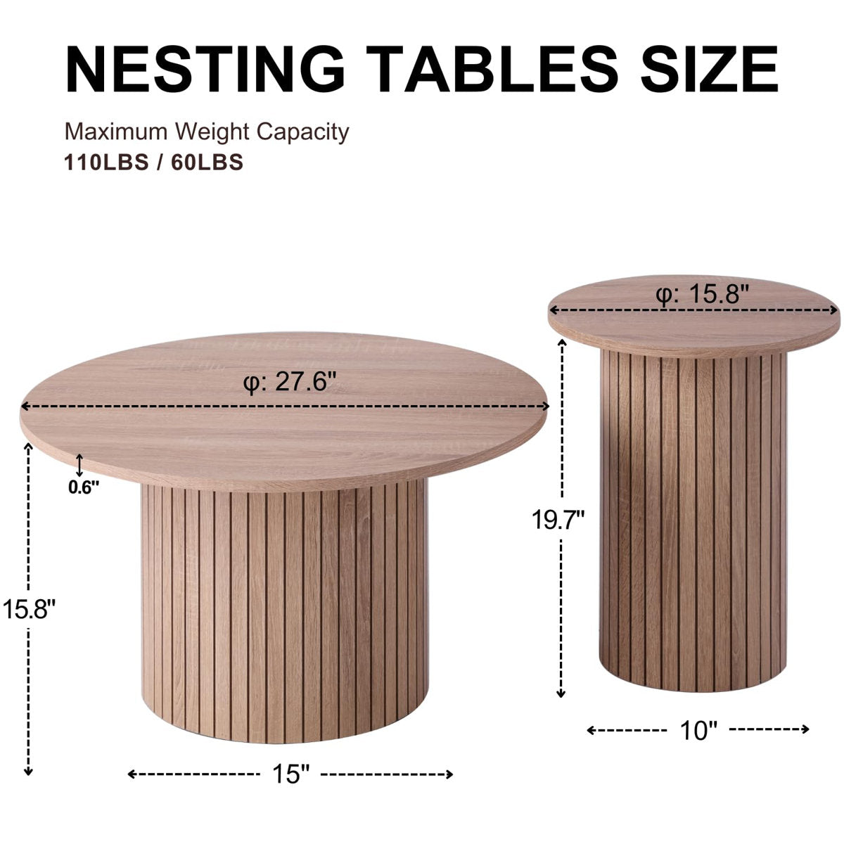 Laib nesting tables
