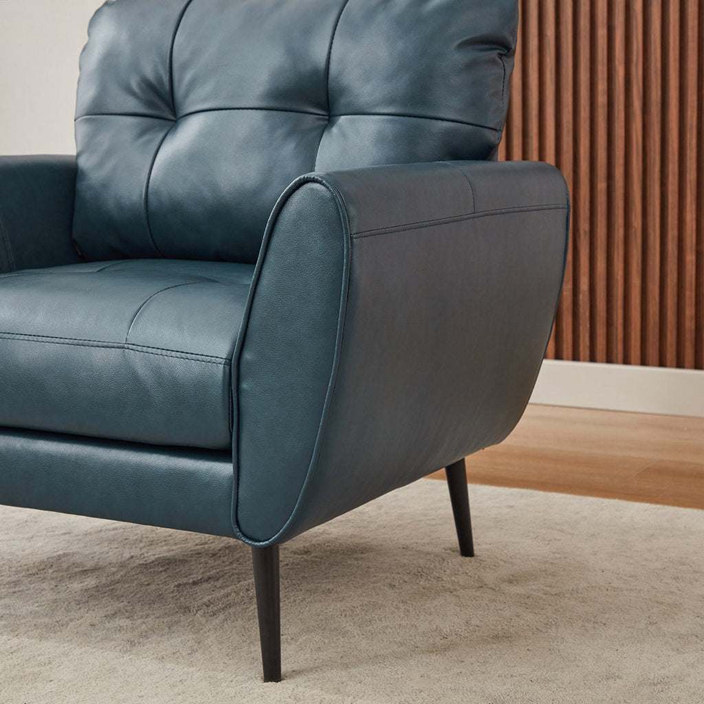 Oliver leather sofa chairs