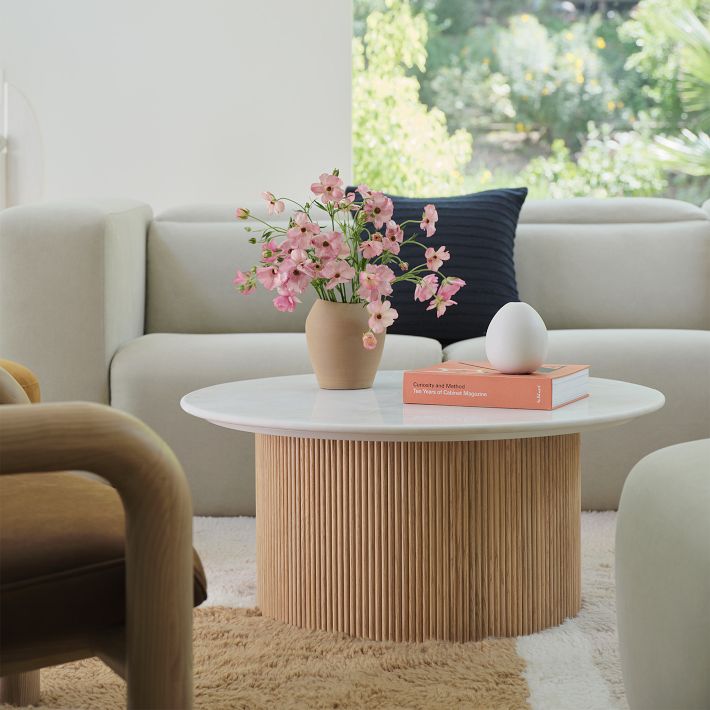 Elm coffee table